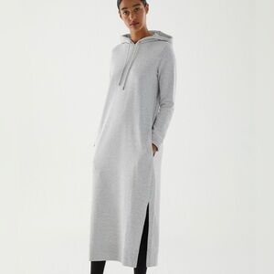 COS Organic Cotton Sweatshirt Dress